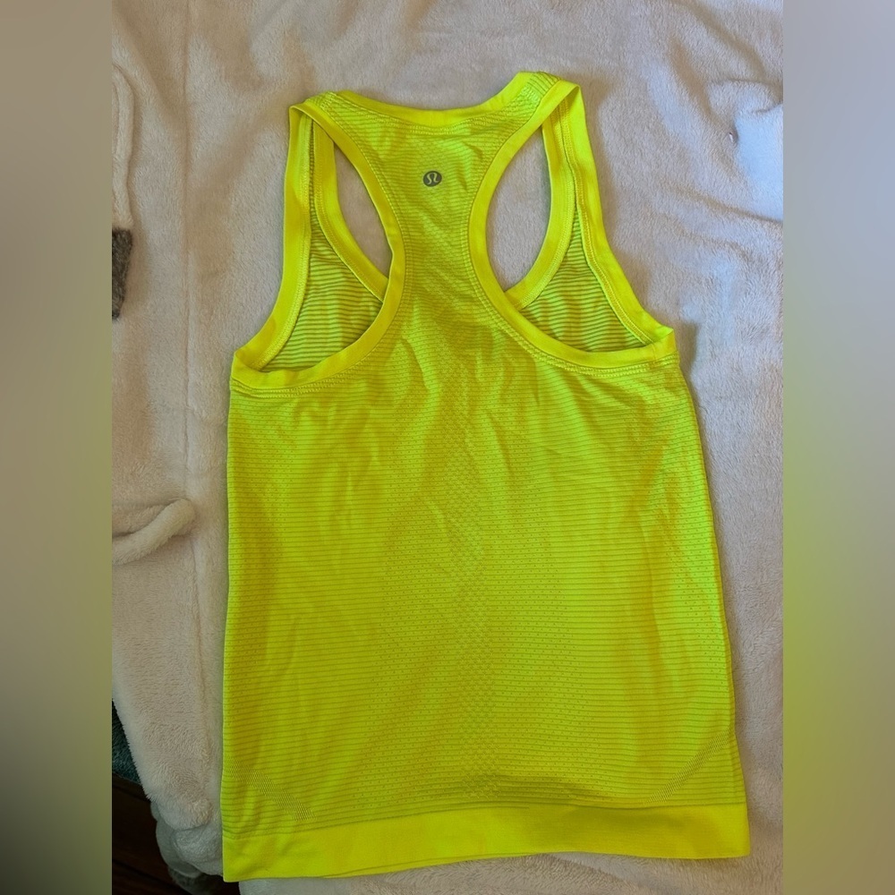 Bright Yellow Tank Top by lululemon athletica
